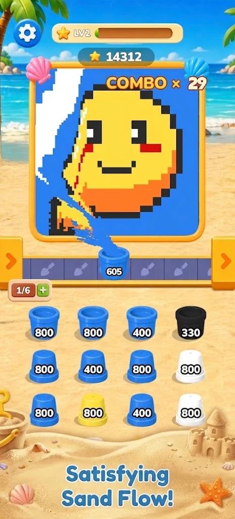 Sand Jam: Color Match Puzzle screenshot